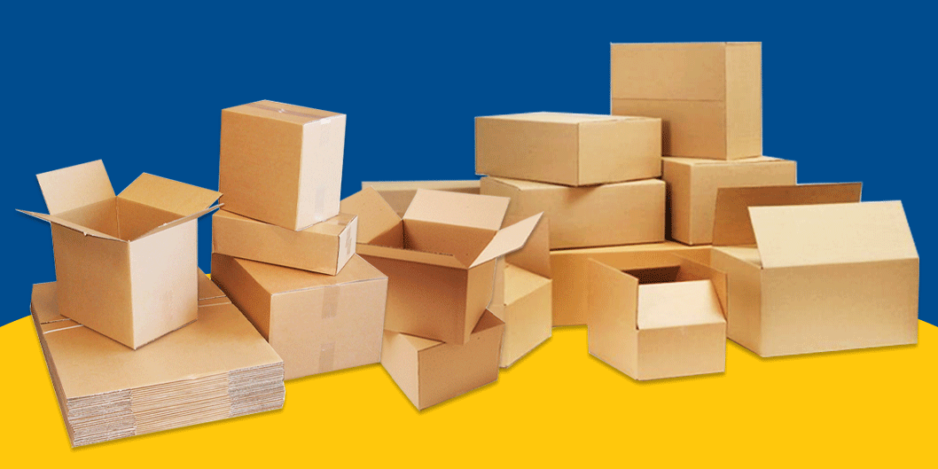 cardboard boxes for packing