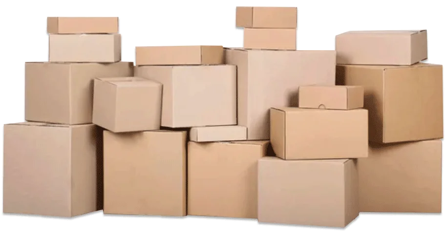 stock packing boxes