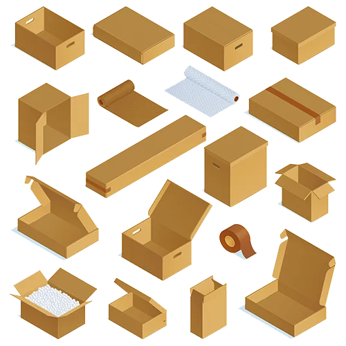 packing boxes near me